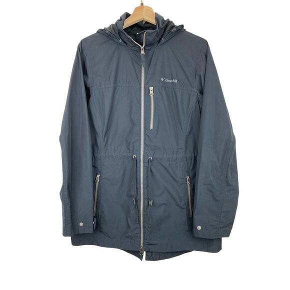 Columbia Women's M Black Full Zip Hooded Adirondak Jacket - Picture 1 of 5
